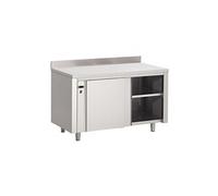 Armoire Basse Inox Chauffante Professionnelle - Gamme 700 - - 2000x700Coulissante