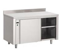 Armoire Basse Inox Chauffante Professionnelle - Gamme 700 - - 1800x700Coulissante