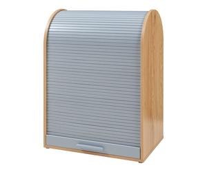 Armoire basse Kavlinge bambou 80 x 60 x 40 cm gris naturel