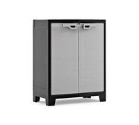 Keter - Armoire Basse TITAN , Noir/Gris