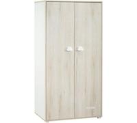 Armoire bébé Smile - Hetre - 2 portes - 168x85x57cm - Babyprice