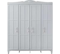 Armoire Blanc Bois Moderne Grande Armoire Enfant JVmoebel