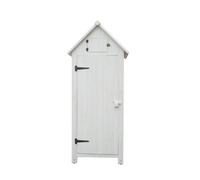 Habrita Armoire cabine de rangement arm0805w 0,41 m² blanc