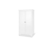 Armoire chalet avec 2 portes blanche