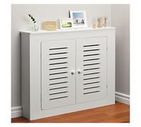 Armoire Chauffante Capacité de Charge Élevée Cache Radiateur Wood Radiator Cover Débarras, Salle Bains(70x60x15cm/27.56x23.62x5.91in)