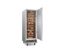 Armoire Chauffante Etuve Traiteur 16 Niveaux Porte Simple Bac à Eau pour Cantine