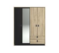 Armoire Chene 4 portes 2 tiroirs 162 52 1 199 2 cm