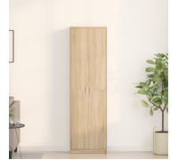 Vidaxl Garde-Robe Chêne Sonoma 55x25x189 Cm Bois D'ingénierie