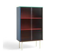 Armoire Colour avec Portes Vitrées Multicolore