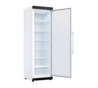 Armoire congélateur 400L - froid négatif -18°C - 1 porte - affichage digital - 6 étagères - blanc