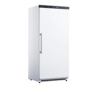 Armoire congélateur 600L - froid négatif -18°C - 1 porte - affichage digital - 6 étagères - blanc