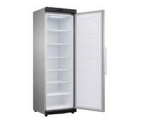 Armoire congélateur inox 400L - froid négatif -18°C - 1 porte - affichage digital - 6 étagères - 230V