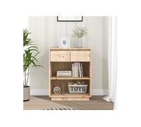 Armoire console 60x34x75 cm Bois de pin solide