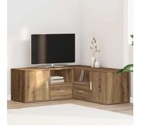 vidaXL Armoire d'angle chêne artisanal 200x40x45 cm bois d'ingénierie Marron