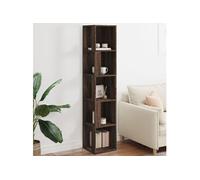 vidaXL Armoire d'angle Chêne marron 33x33x164,5 cm Bois d'ingénierie 816028