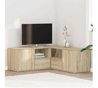 vidaXL Armoire d'angle Chêne Sonoma 200x40x45 cm Bois d'ingénierie Marron