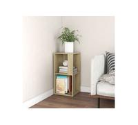 Vidaxl Armoire D'angle Chêne Sonoma 33x33x67 Cm Bois D'ingénierie