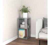 vidaXL Armoire d'angle Gris béton 33x33x67 cm Aggloméré 809021