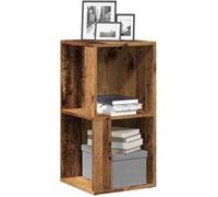 vidaXL Armoire d'angle Vieux Bois – bois d'ingénierie 33x33x67 cm