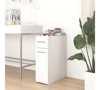 vidaXL Armoire d'apothicaire 804211 – Blanc 20 x 45,5 x 60 cm Aggloméré