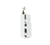 vidaXL Armoire d'apothicaire Blanc 30x41x118 cm Bois d'ingénierie