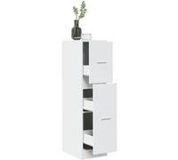 vidaXL Armoire d'apothicaire Blanc 30x41x118 cm Bois d'ingénierie