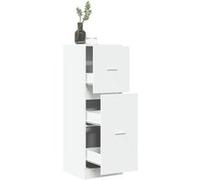 vidaXL Armoire d'apothicaire Blanc 40x41x118 cm en bois d'ingénierie