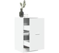 vidaXL Armoire d'apothicaire Blanc 40x41x77,5 cm Bois d'ingénierie