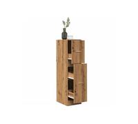 vidaXL Armoire d'apothicaire chêne artisanale en bois d'ingénierie à tiroirs
