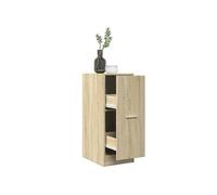 vidaXL Armoire d'apothicaire Chêne Sonoma Bois ingénierie 30x41x77,5 cm Multicolore