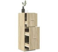 Armoire d apothicaire chêne sonoma 40x41x118 cm bois ingénierie Chêne sonoma G