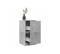 vidaXL Armoire d'apothicaire gris béton bois d'ingénierie 40×41×77,5 cm
