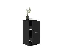 vidaXL Armoire d'apothicaire en bois d'ingénierie Noir 30x41x77,5 cm