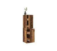 vidaXL Armoire d'apothicaire vieux bois 30x41x144,5 cm bois ingénierie, coffre d'apothicaire, meuble d'apothicaire, coffre à 855176