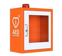 Armoire DAE Armoire De Rangement Murale For Défibrillateur AED, Boîte D'alarme De Défibrillation De Premiers Secours Cardiaques Avec t Alarme