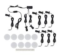 Armoire D'affichage Lumière USB Afficher Armoire, Armoire à LED Lumière USB Armoire de Plafond USB Lumière LED LETTRACTÉ MALAGE DIMMable Small Cabinet LED Lampe (Un à Sept) (Une traînée Huit) (Un à