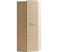 Armoire d'angle Armoire en bois Bibliothèque Commode de bureau Armoire à vêtements