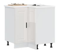 Armoire d'Angle de Cuisine Rangement Salon Intérieur Bois d'Ingénierie vidaXL