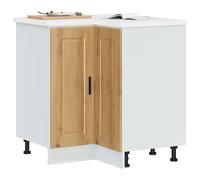 Armoire d'Angle de Cuisine Rangement Salon Intérieur Bois d'Ingénierie vidaXL
