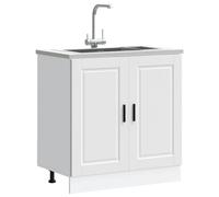 Armoire d'Angle de Cuisine Rangement Salon Intérieur Bois d'Ingénierie vidaXL