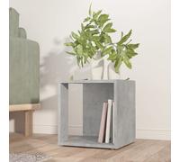 vidaXL Armoire d'angle Gris béton 33x33x132 cm Aggloméré