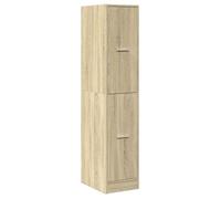 Armoire d'apothicaire,Armoire de Rangement Chambre chêne sonoma bois d'ingénierie SQZR389140 Home - Living