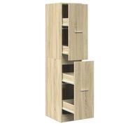 Armoire d'apothicaire chêne sonoma bois d'ingénierie -BK855171 (PLA)