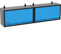 Armoire d'atelier suspendue GWS 2T XL 1700 x 460 mm - Armoire murale Güde G40463