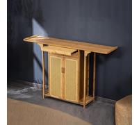 Armoire d'autel avec rangement pour méditation et hommage dans les espaces de vie