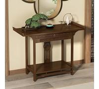 Armoire d'autel bouddhiste de style chinois pour statues de Bouddha, plateforme de culte moderne - Idéal pour la méditation à la maison et les pratiques spirituelles