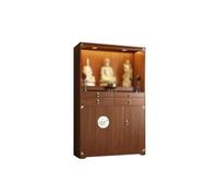 Armoire D'autel Table D'autel Niche Bouddhiste Chinoise, Petite Armoire Verticale Simple Et Moderne For Table De Bouddha, Sanctuaire Du Dieu De La Richesse Table d'hommage Autel Bouddhiste(L120cm)
