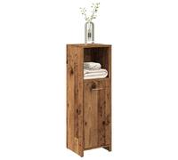 Armoire de Bain Sonoma Gris 30x30x95 cm Bois d'Ingénierie Rangement vidaXL