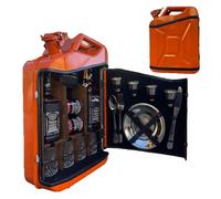 Armoire de bar à whisky, mini armoire portable, jerrican personnalisé, cadeau personnalisé pour homme, bar de Noël unique, petite barre originale