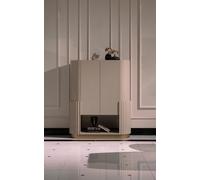 Armoire de bar Armoire en bois Bar beige Boissons Salon